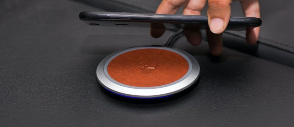 A simple wireless phone charging pad